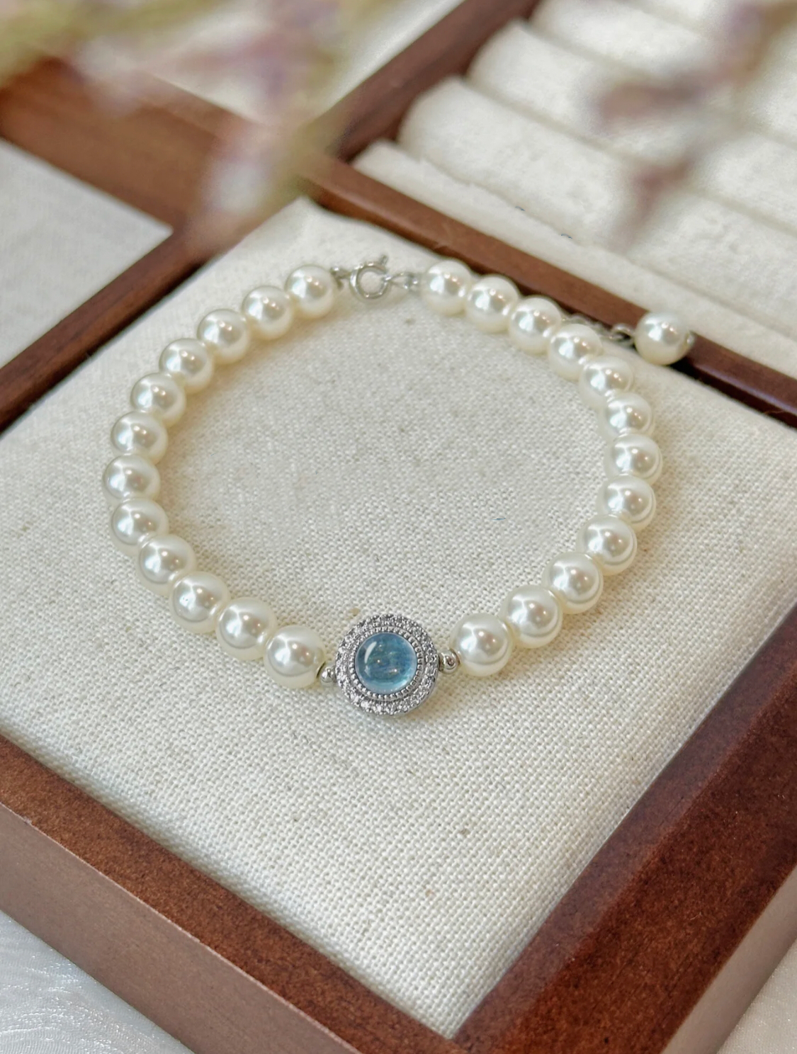 BRACELET AMBIANCE D'ÉTÉ BLEU