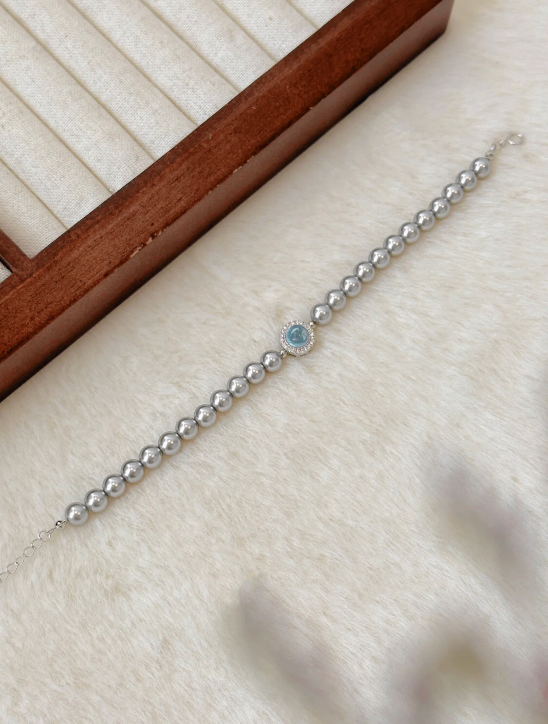 BRACELET AMBIANCE D'ÉTÉ BLEU