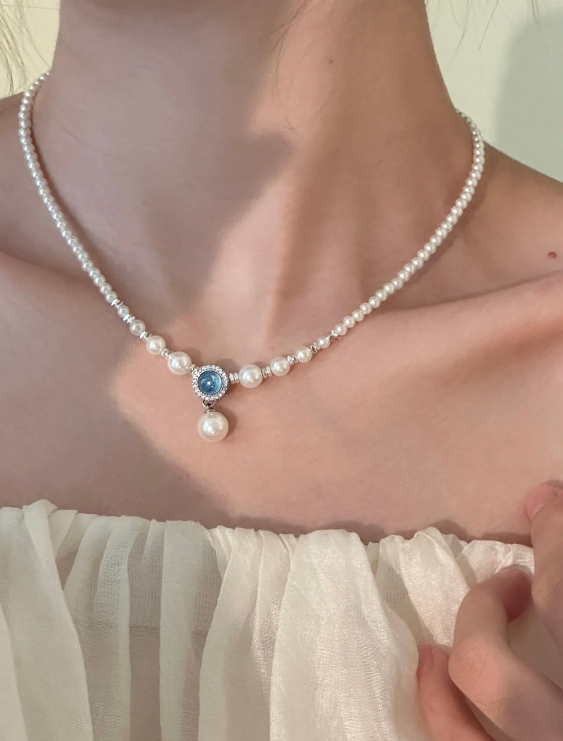 OCEAN TEAR NECKLACE