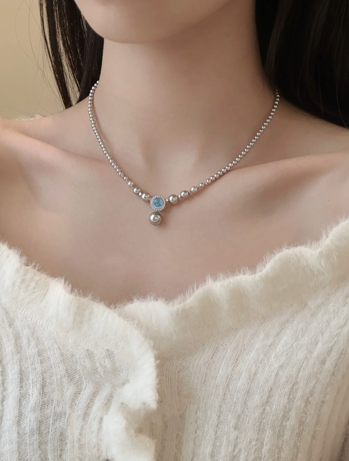 OCEAN TEAR NECKLACE
