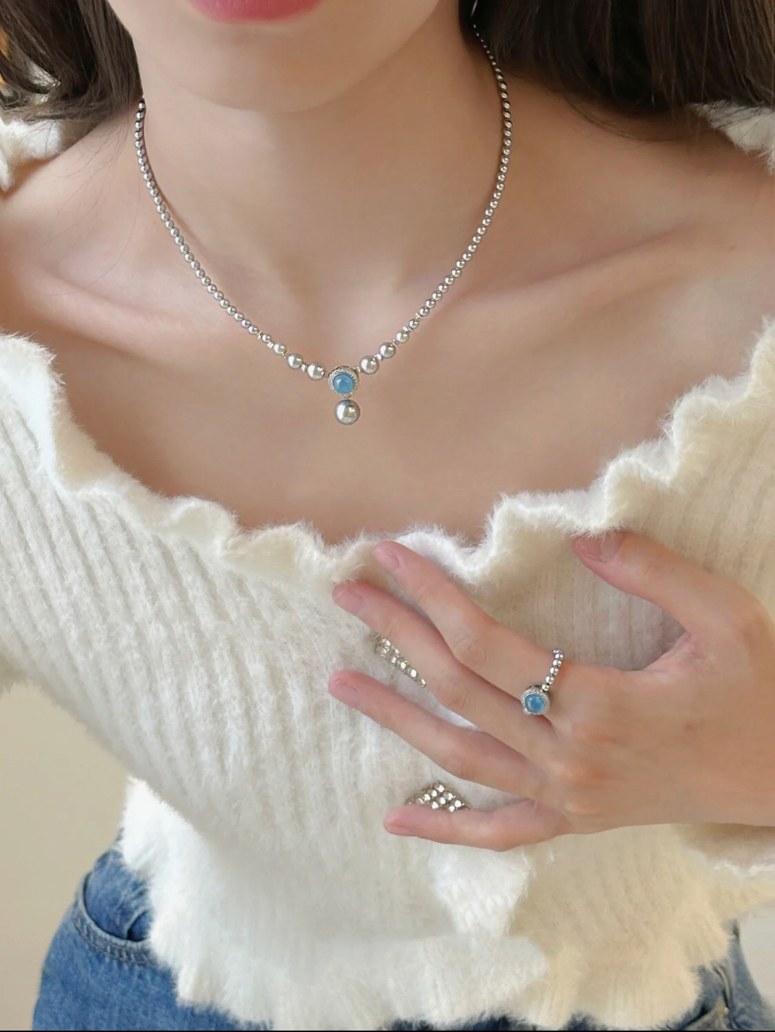 OCEAN TEAR NECKLACE