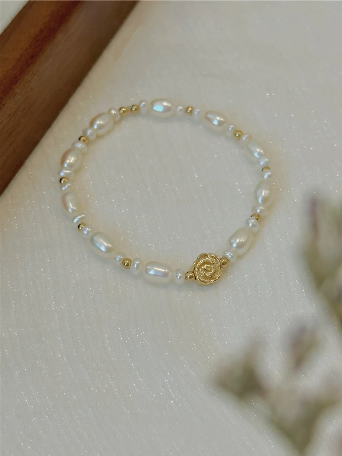 BRACELET OR ROSE