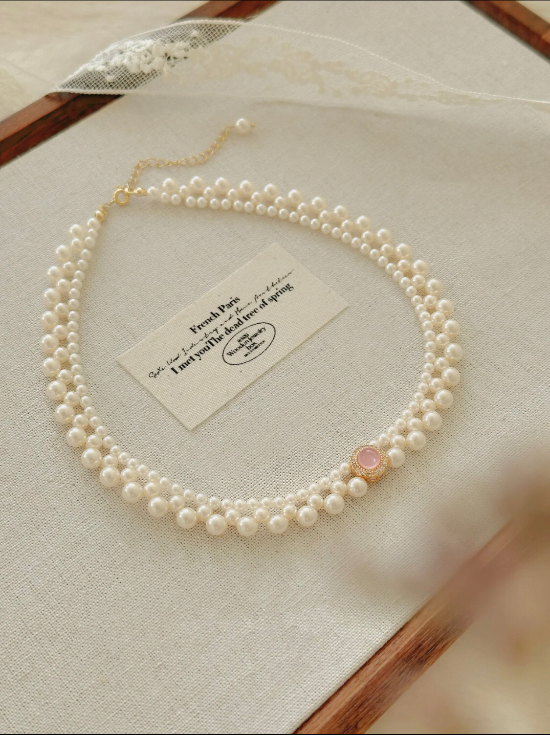 PINK BALLET DREAM NECKLACE
