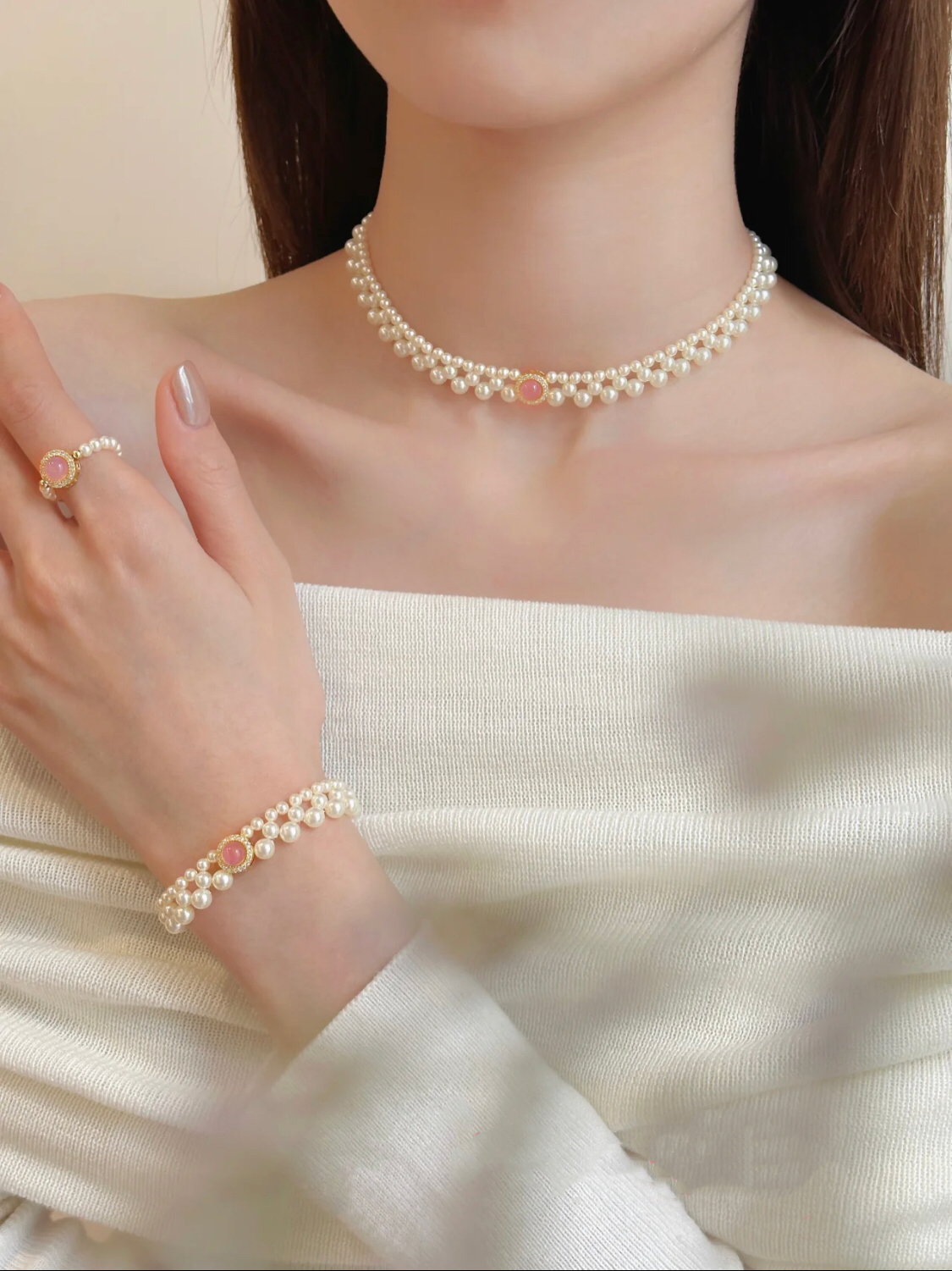 PINK BALLET DREAM NECKLACE