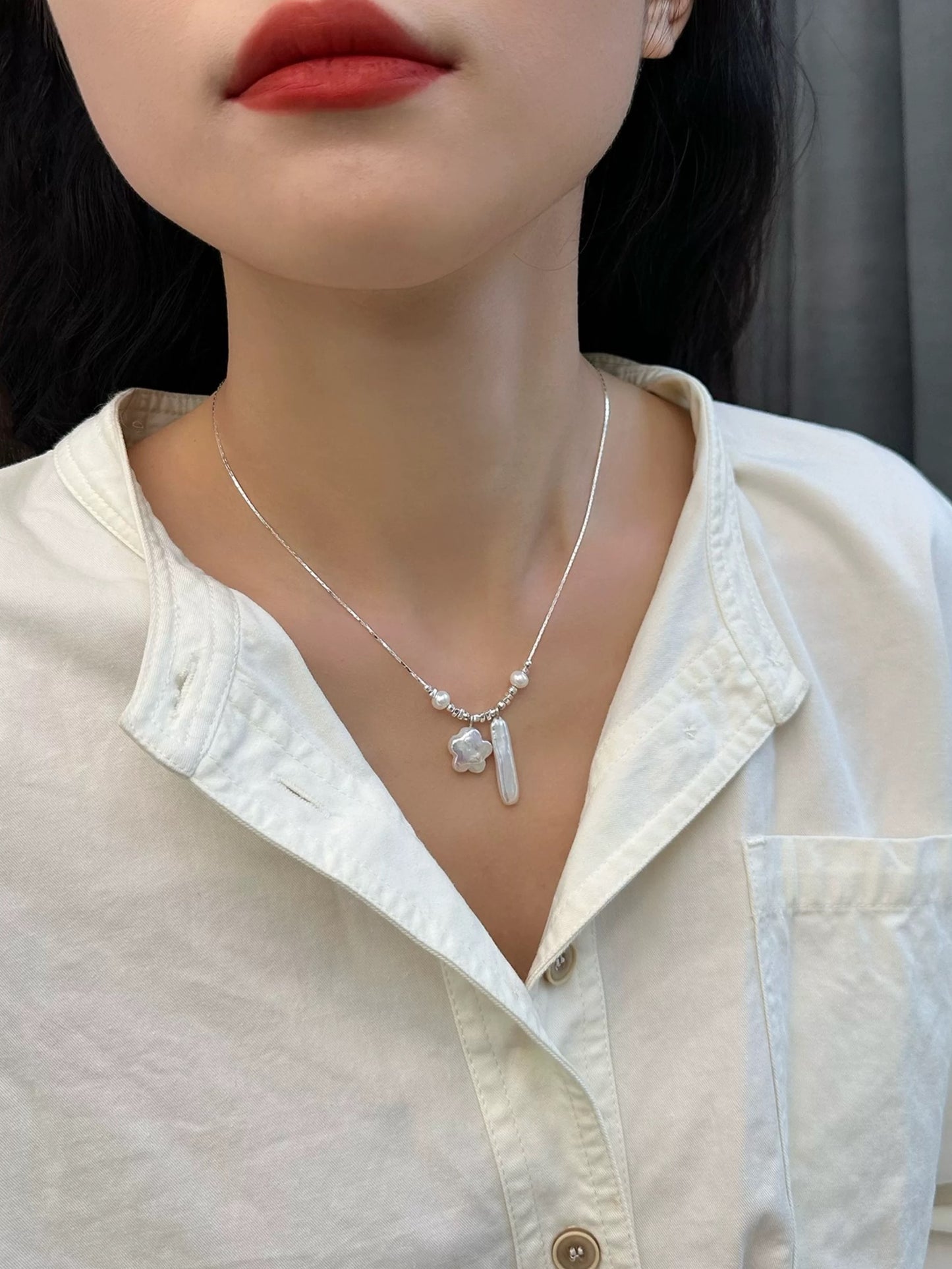 COLLIER DE GIVRE ENCHANTÉ