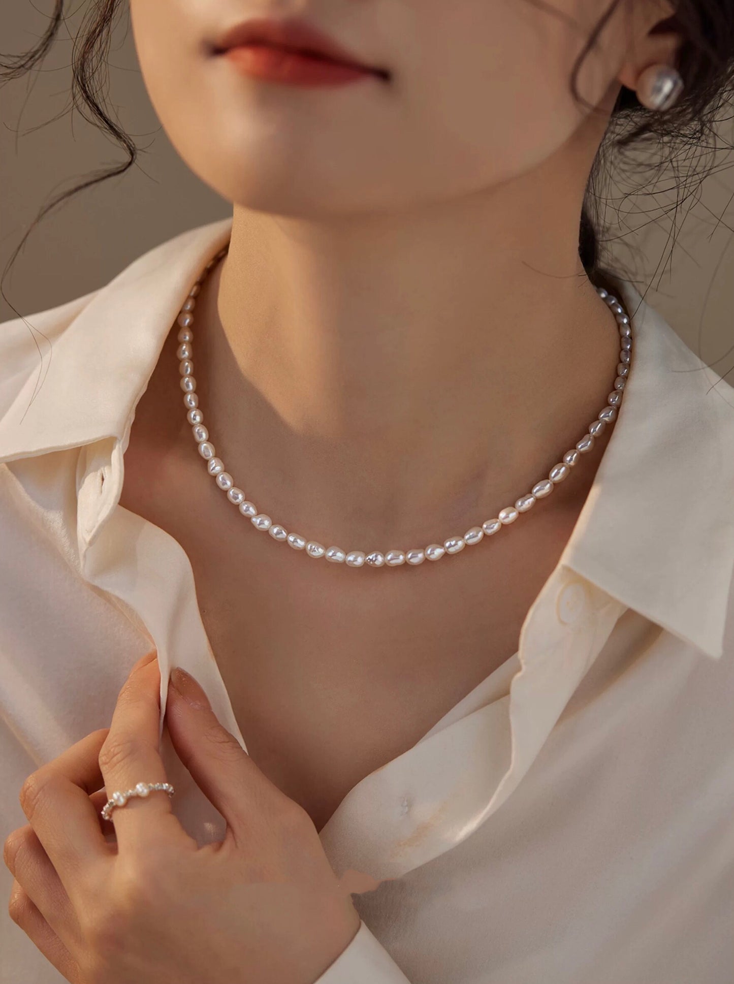 COLLIER PÉTALES RADIANTES