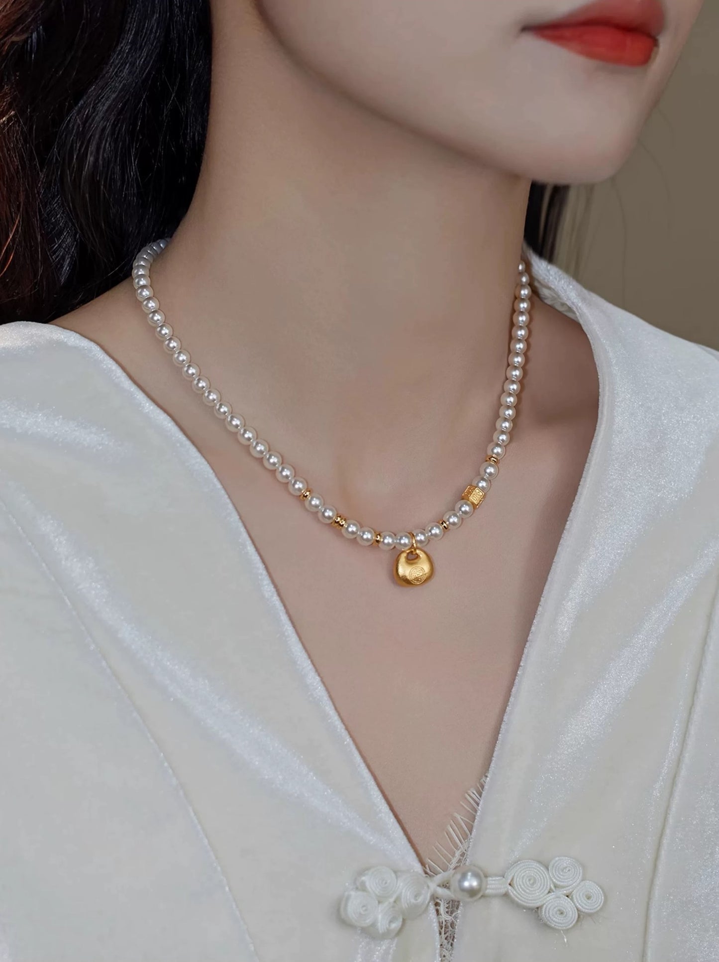 COLLIER OASIS PERLÉ