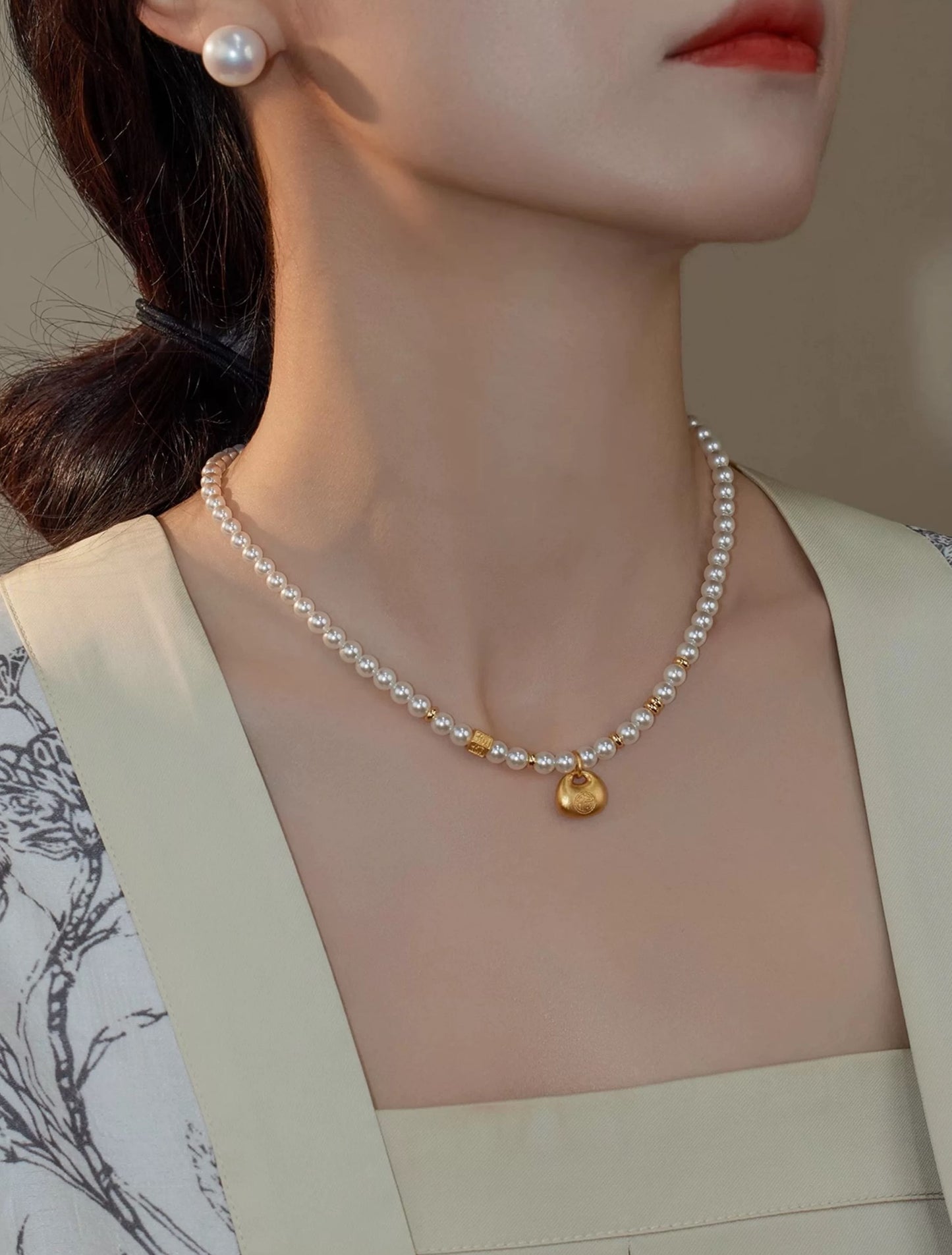 COLLIER OASIS PERLÉ