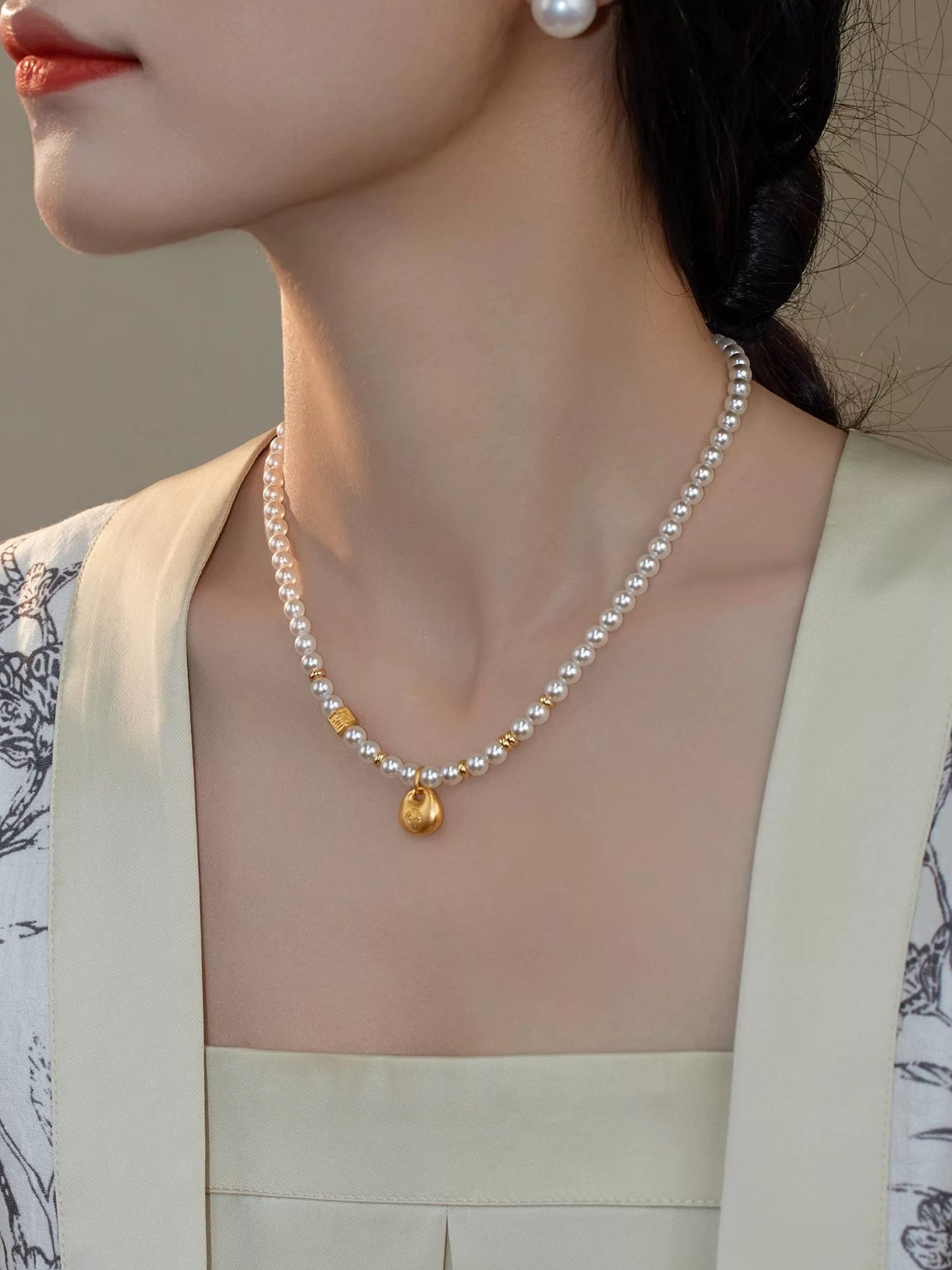 COLLIER OASIS PERLÉ