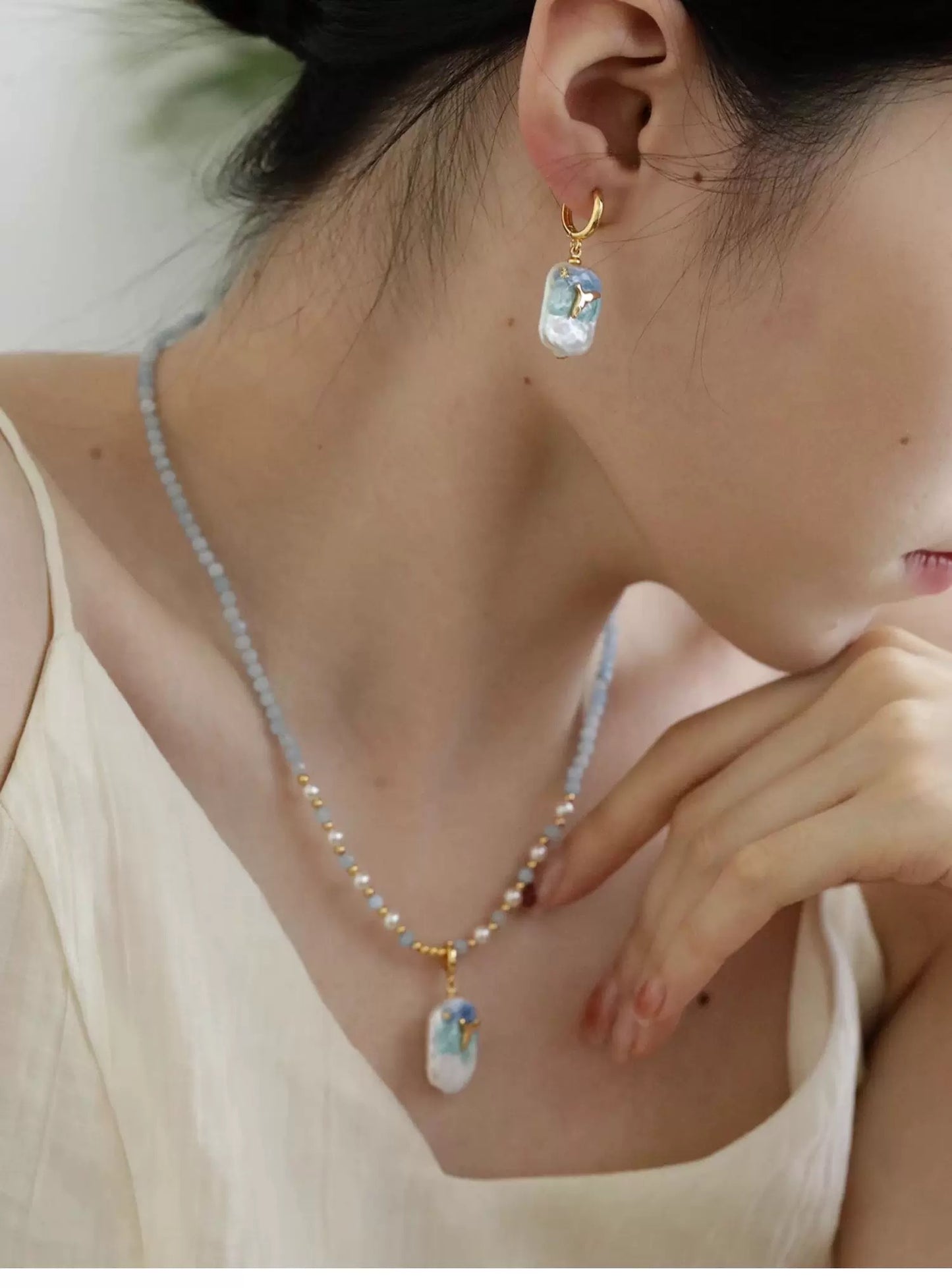 Ocean Story Necklace