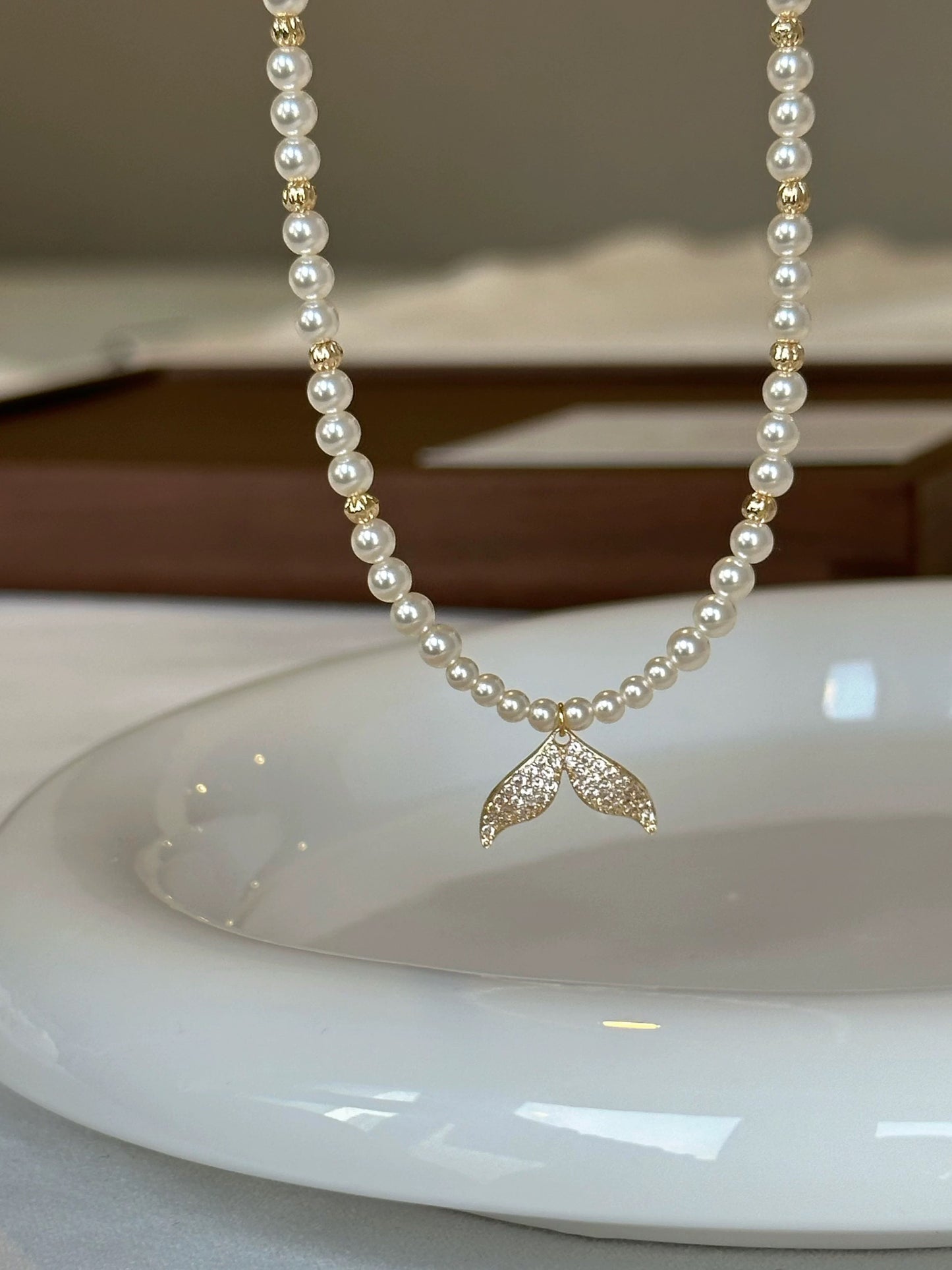 COLLIER FOUGÈRE MARINE