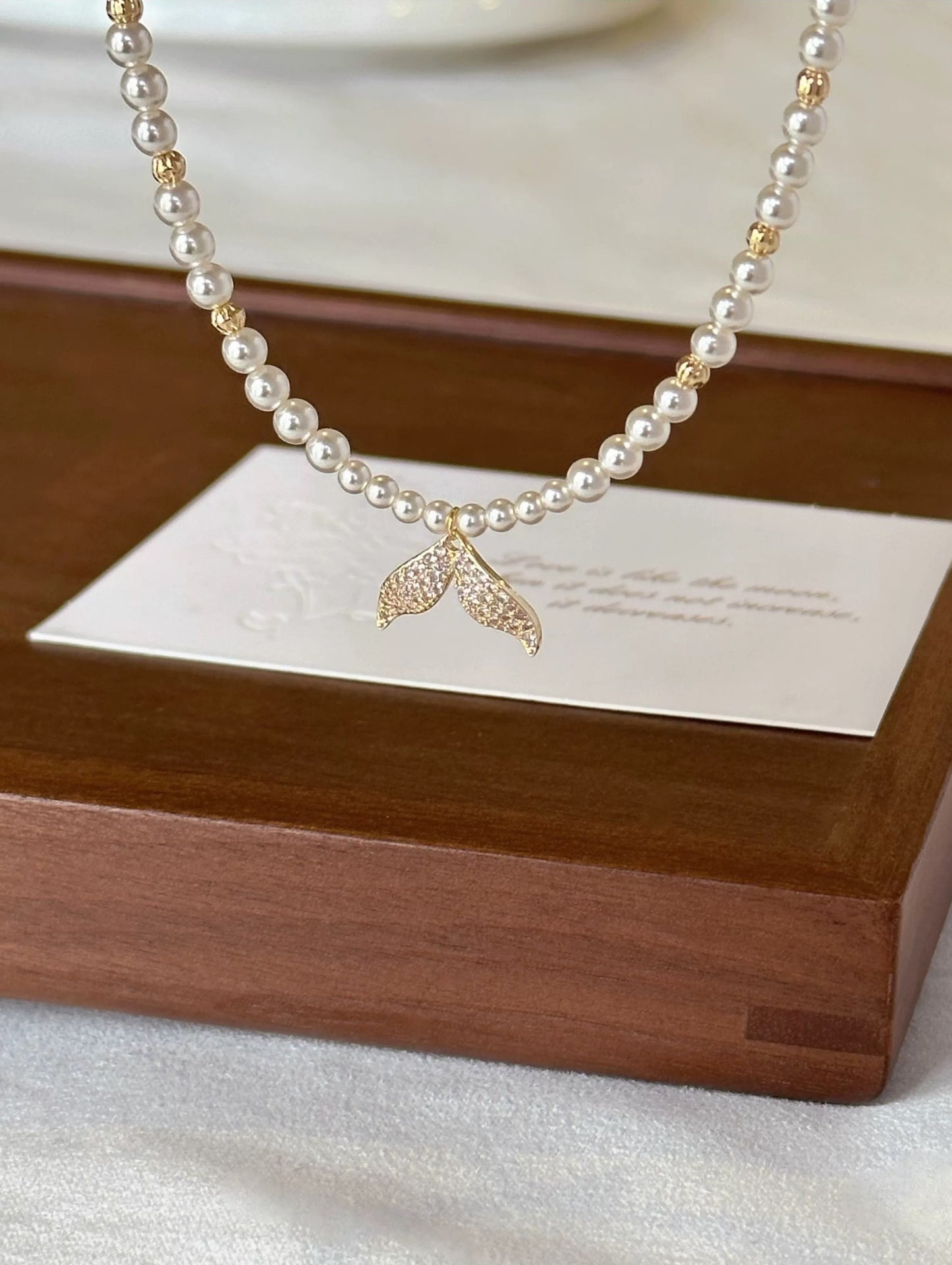 COLLIER FOUGÈRE MARINE