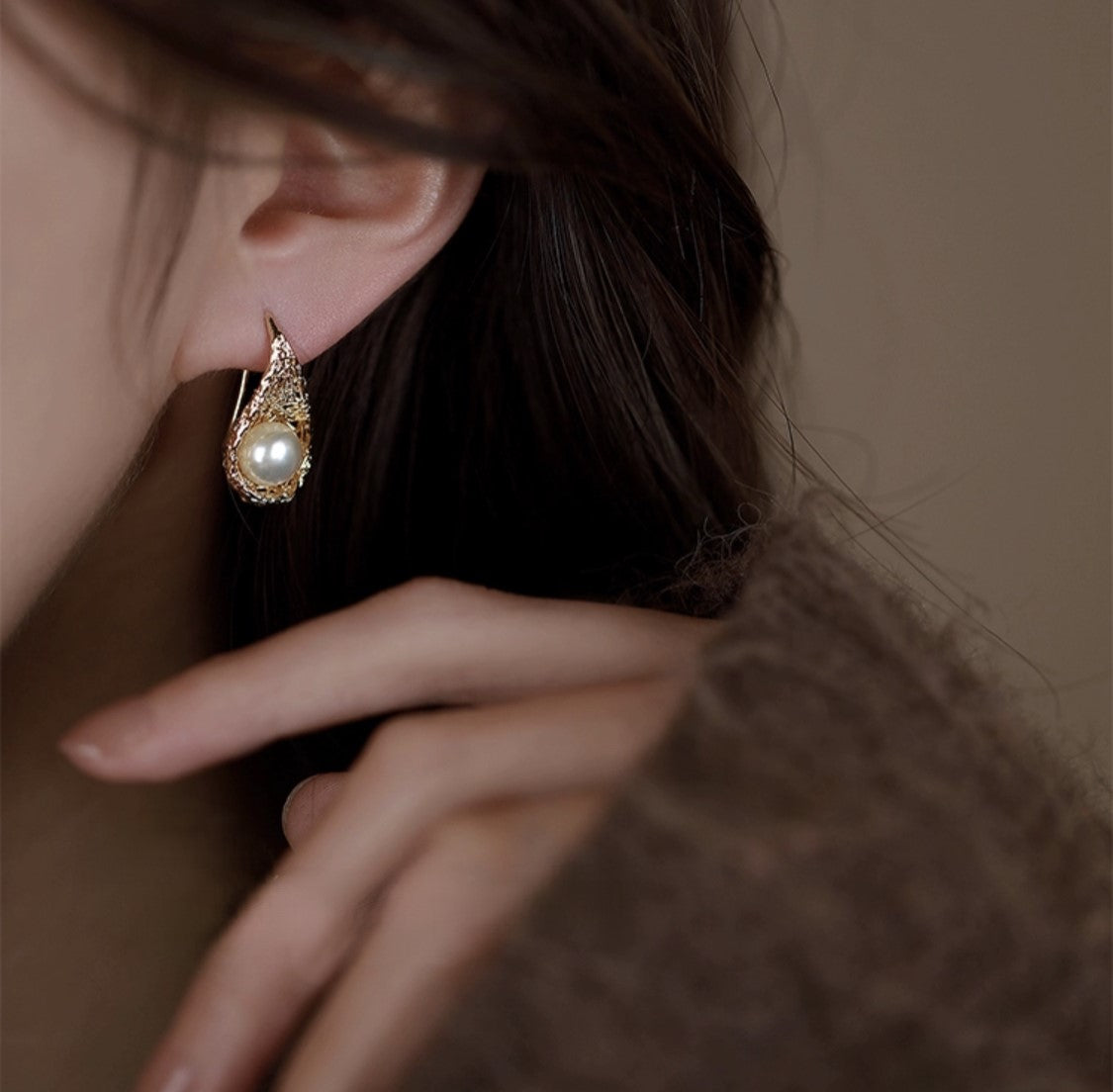 BOUCLE D'OREILLE MARÉE MYSTIQUE