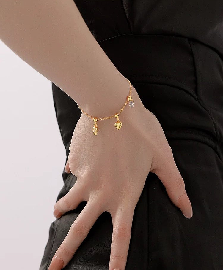 Bracelet Feuille d'Automne