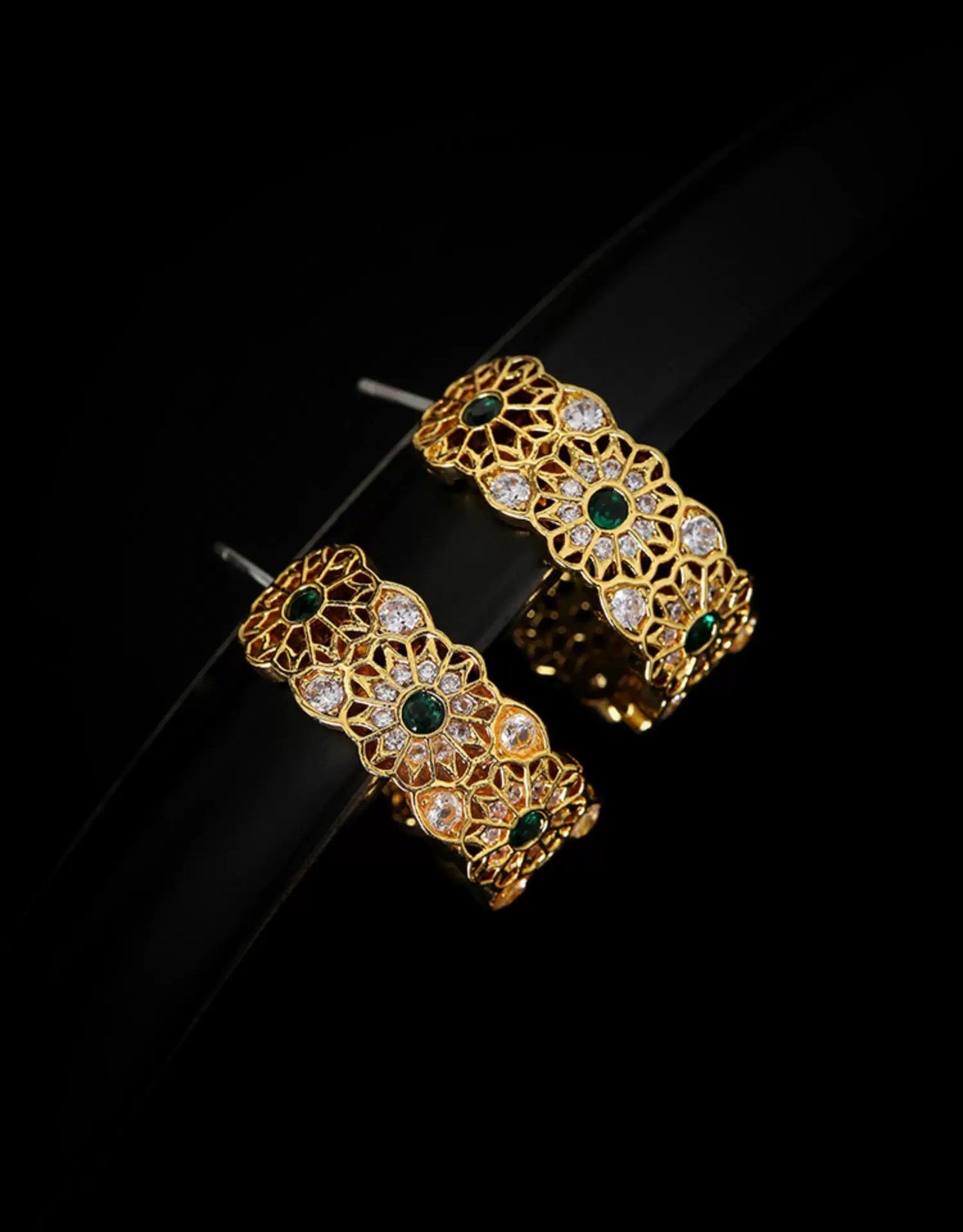 Boucles d'oreilles Crimson Glow