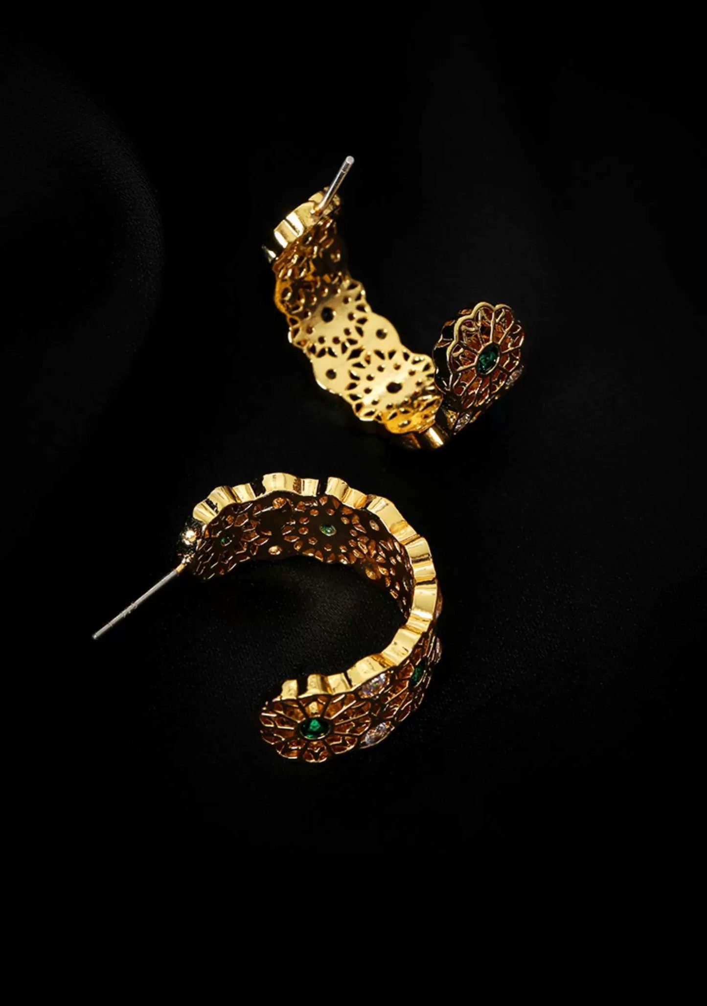 Boucles d'oreilles Crimson Glow