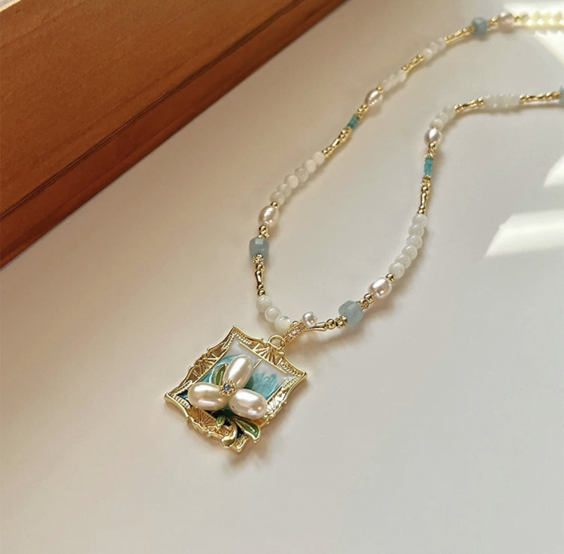 Opulent Pearl Necklace