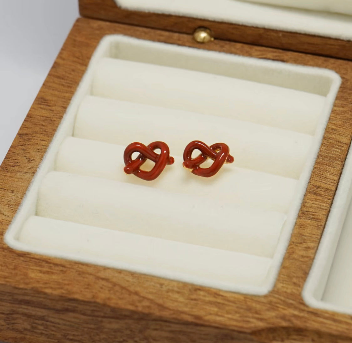 Boucles d'oreilles baguette chic