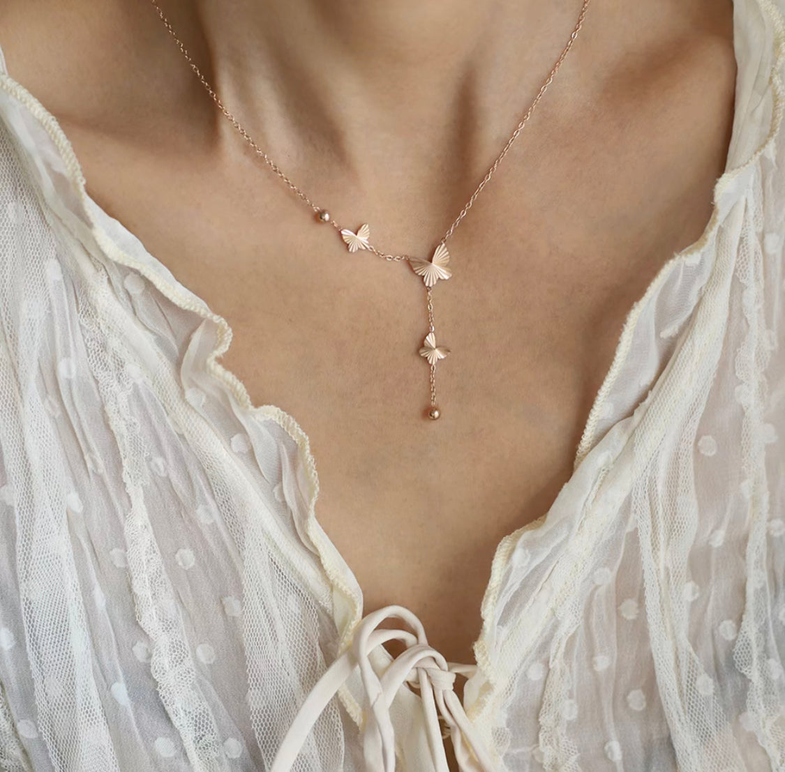 Collier Ailes de Lumière