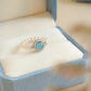 Elegant Blue Jewelry Gift Box