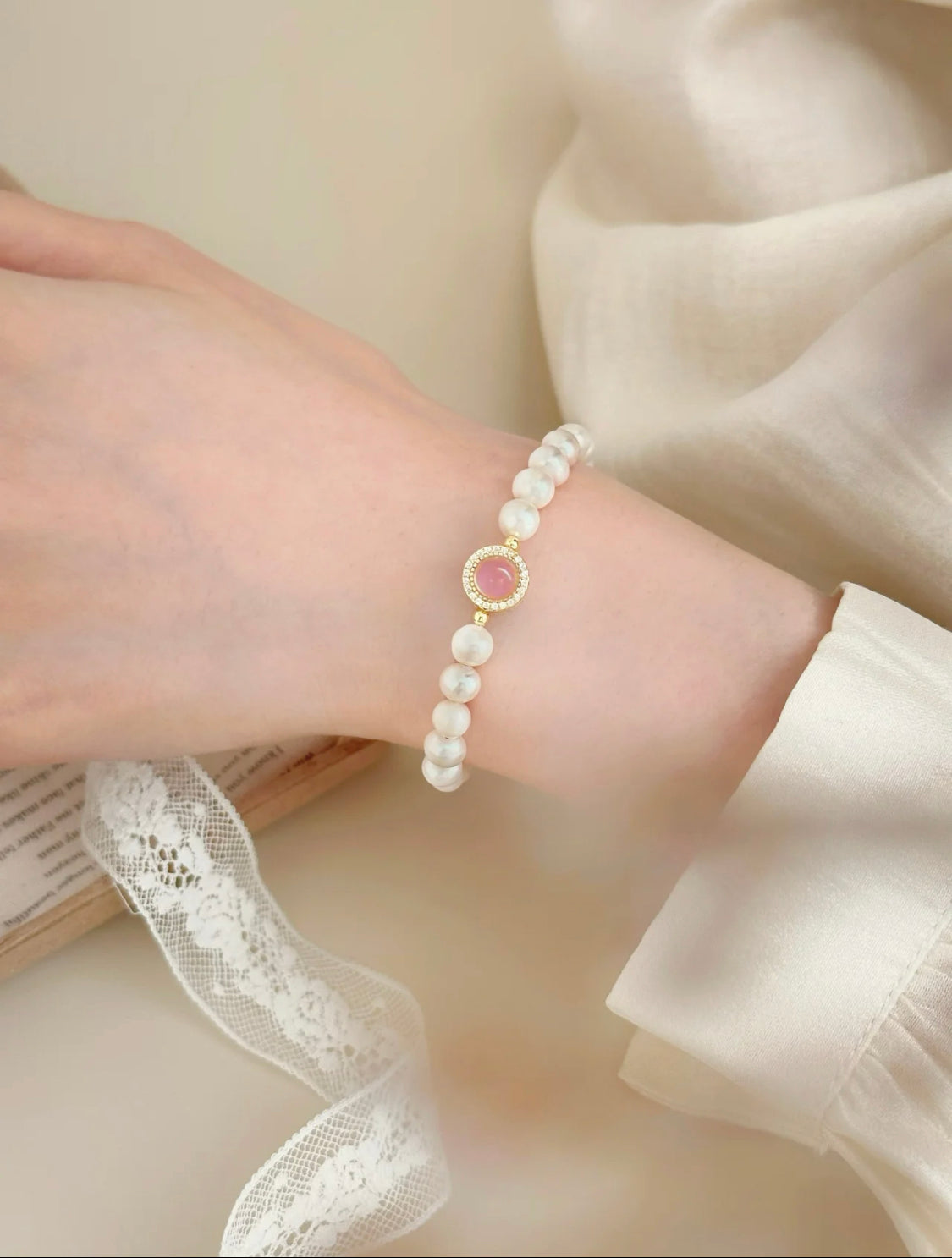 PINK SUMMER VIBE BRACELET