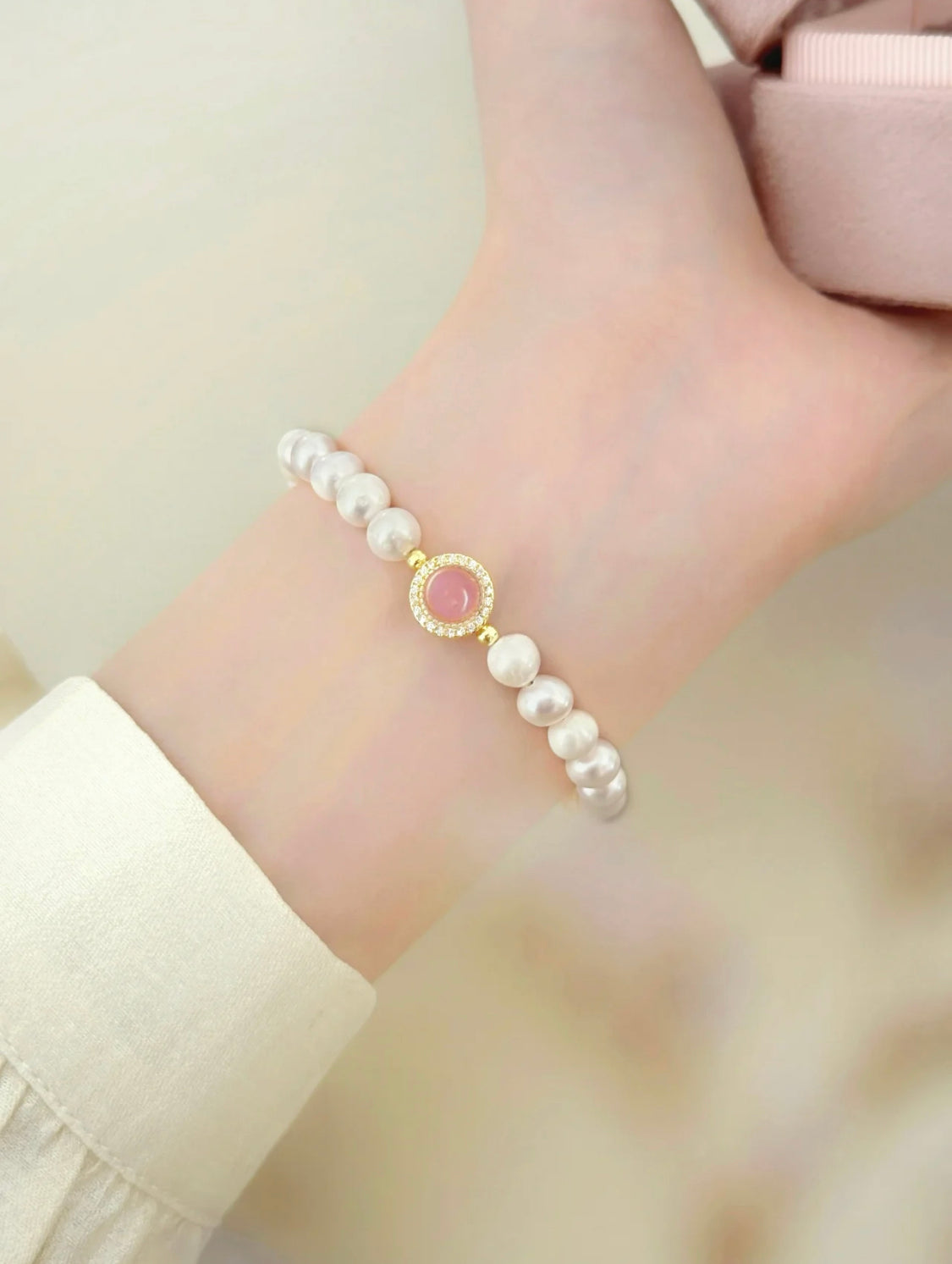 PINK SUMMER VIBE BRACELET