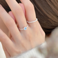 BLUE AND SILVER RING