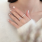 BLUE AND SILVER RING