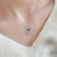 SILVER LOCK NECKLACE