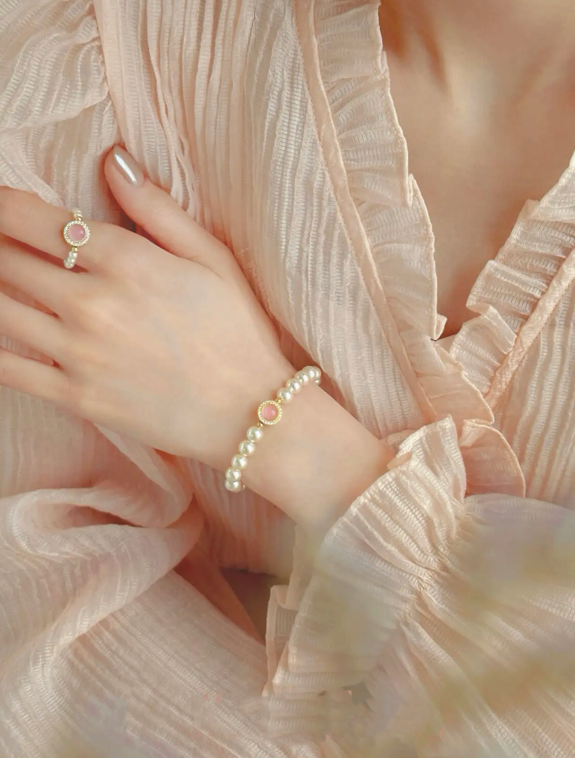 PINK SUNLIGHT BRACELET