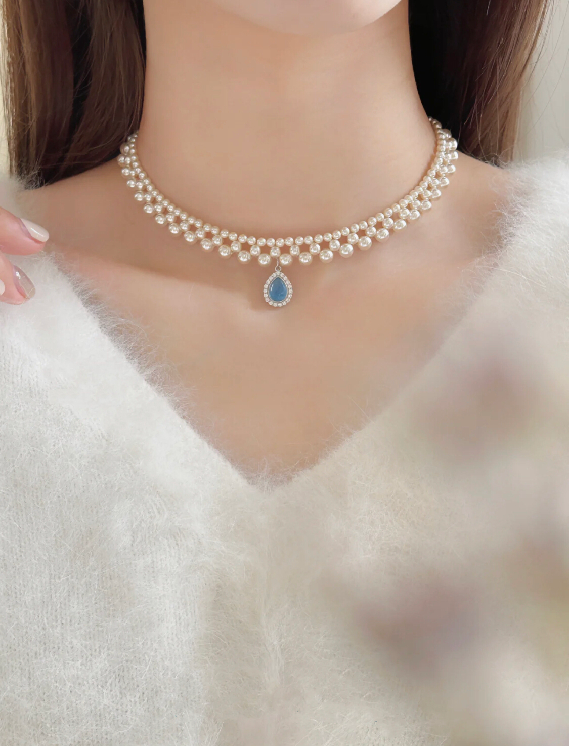 COLLIER LARMES DE SIRÈNE