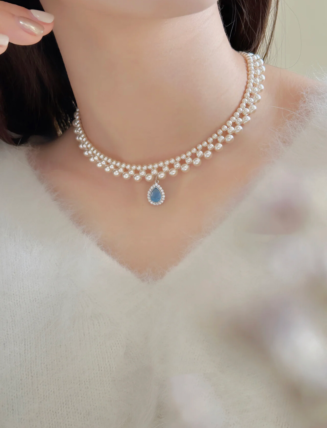 COLLIER LARMES DE SIRÈNE