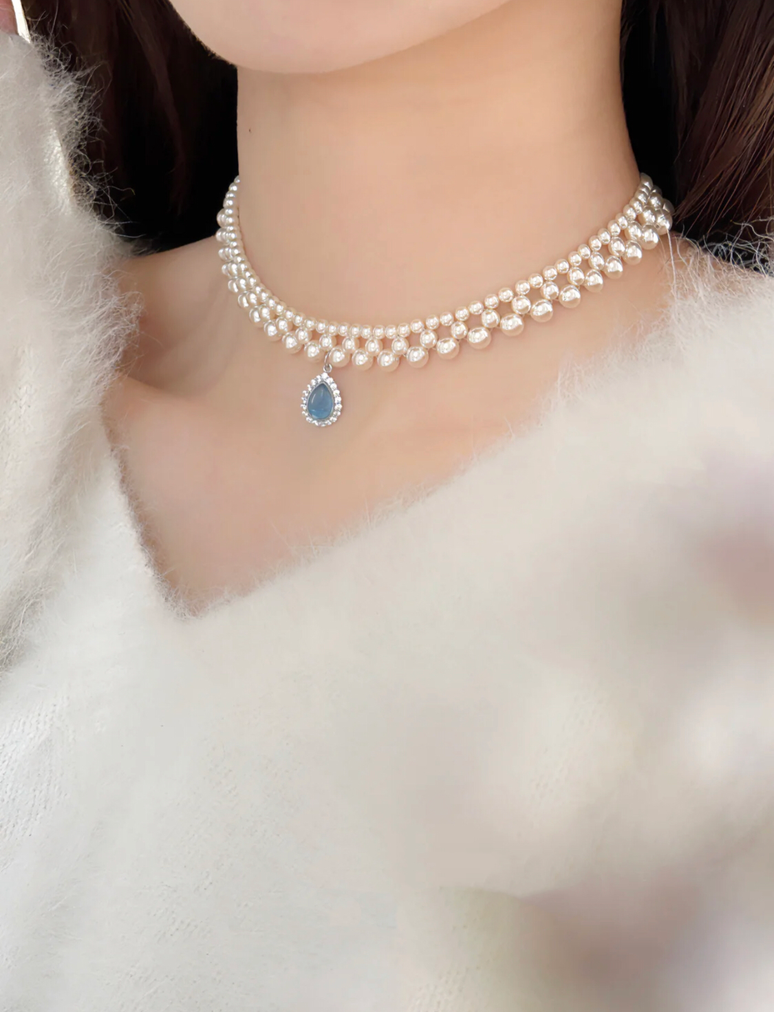 COLLIER LARMES DE SIRÈNE