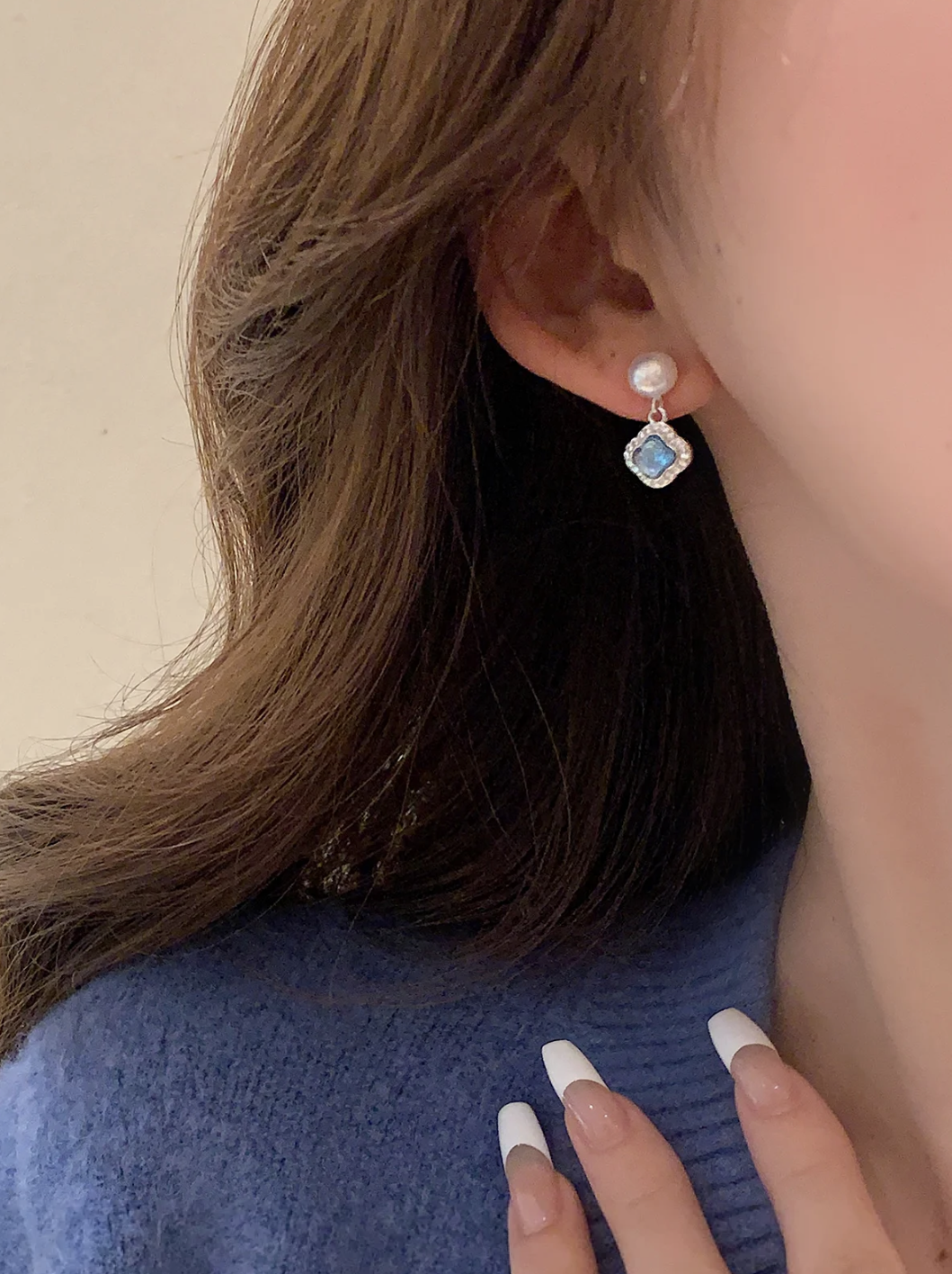 BOUCLES D'OREILLES DE LA MER PROFONDE