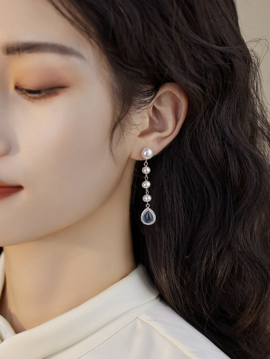 BOUCLES D'OREILLES ORBES LUSTRÉES