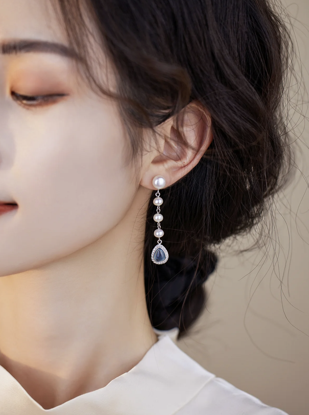 BOUCLES D'OREILLES ORBES LUSTRÉES