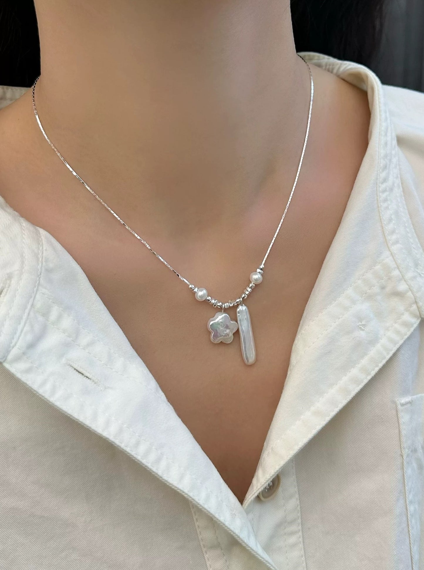 COLLIER DE GIVRE ENCHANTÉ