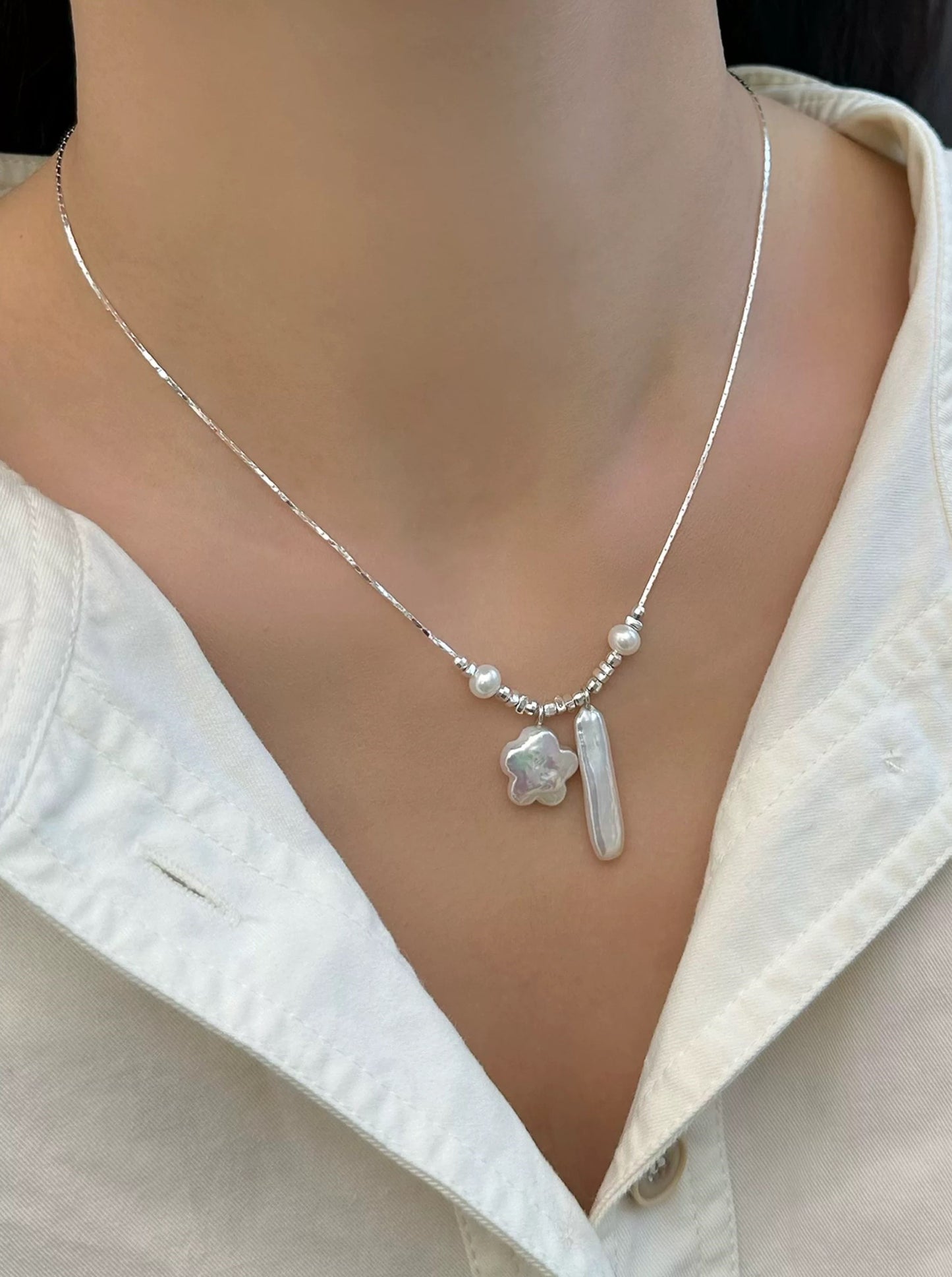 COLLIER DE GIVRE ENCHANTÉ