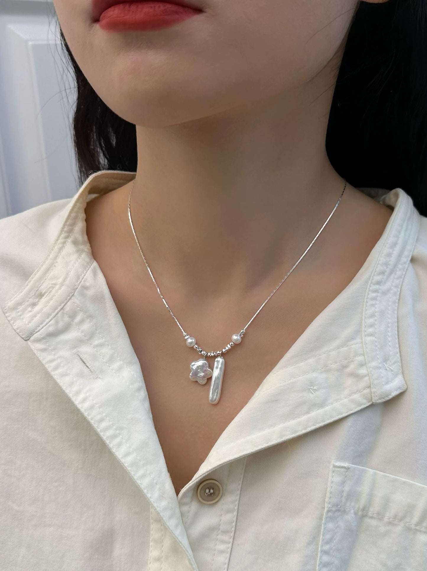 COLLIER DE GIVRE ENCHANTÉ