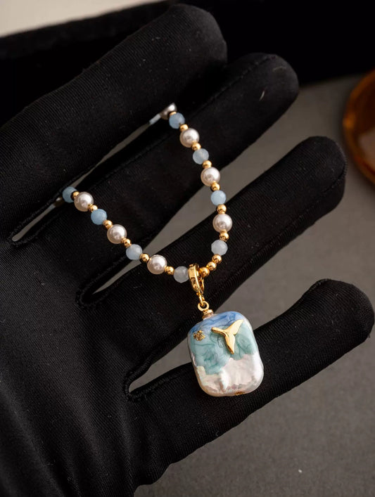 Ocean Story Necklace