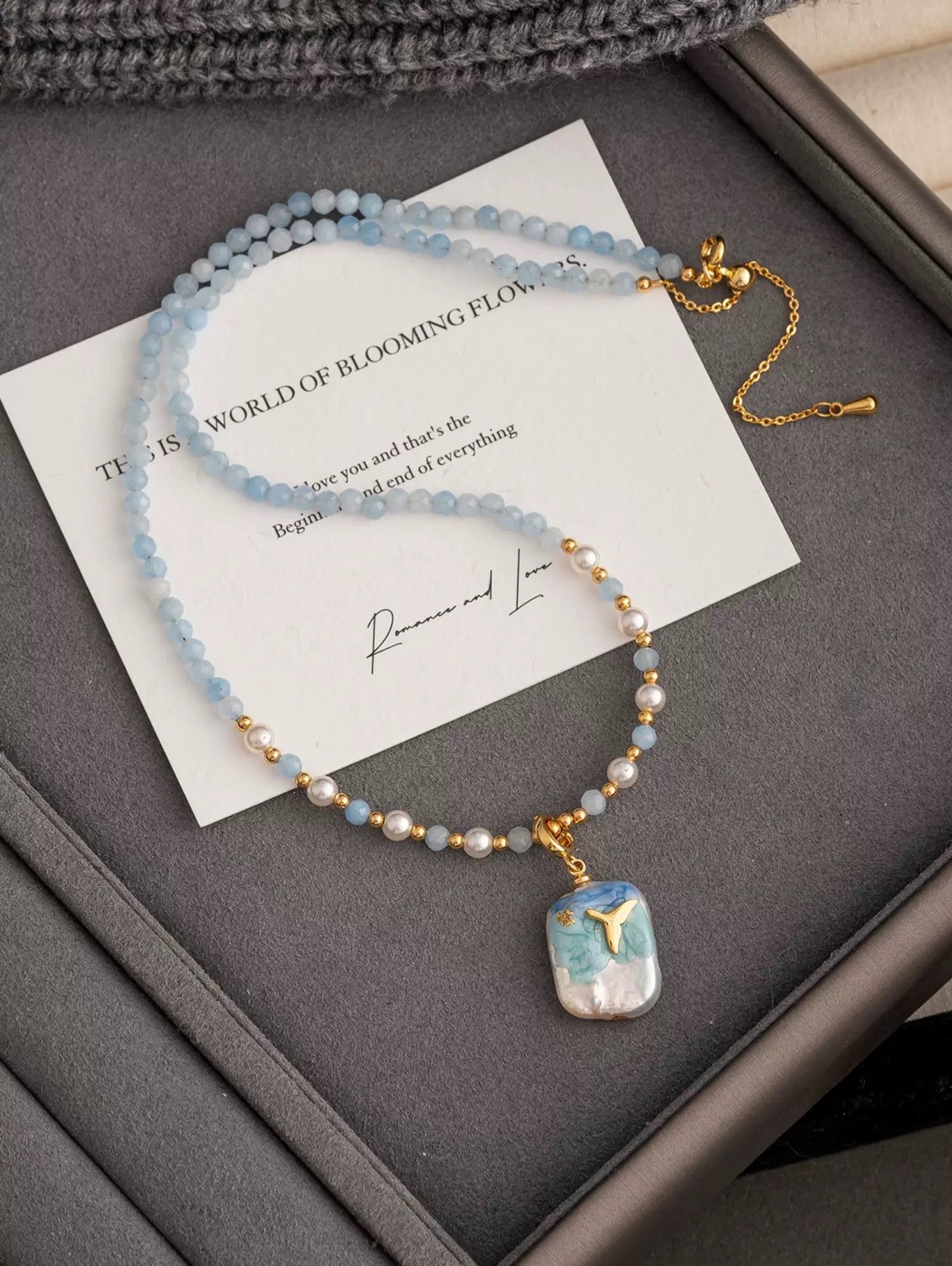 Ocean Story Necklace