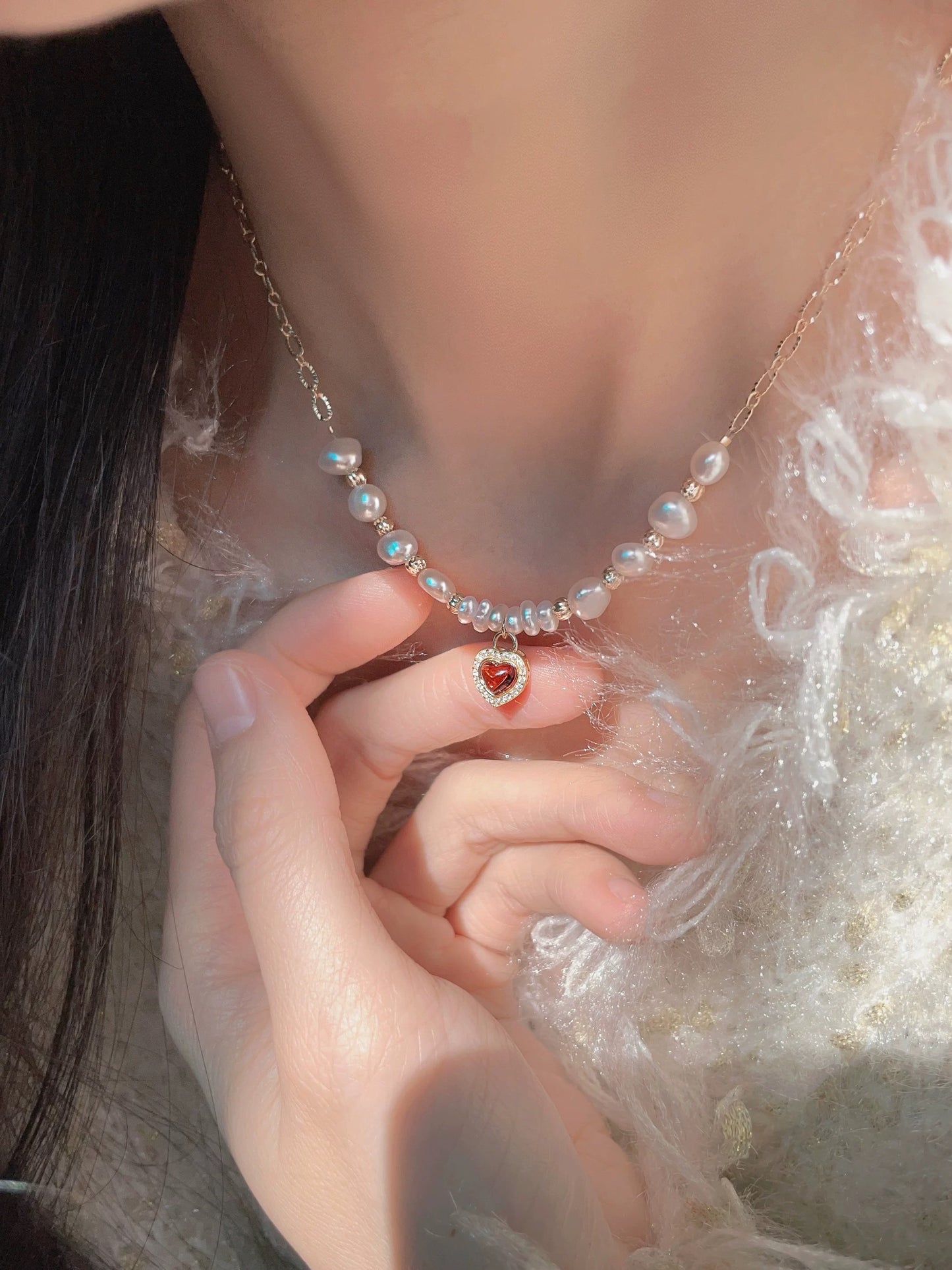 COLLIER COEUR ECHOING
