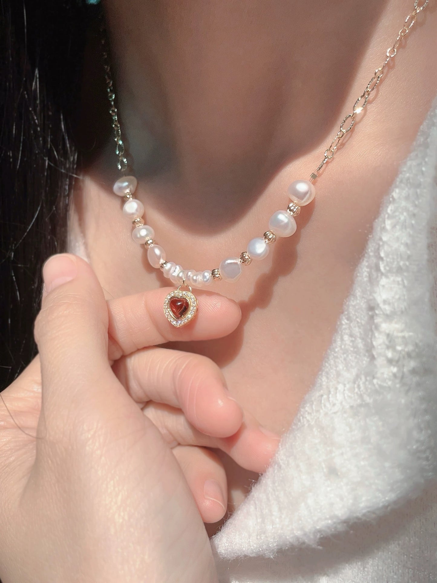 COLLIER COEUR ECHOING