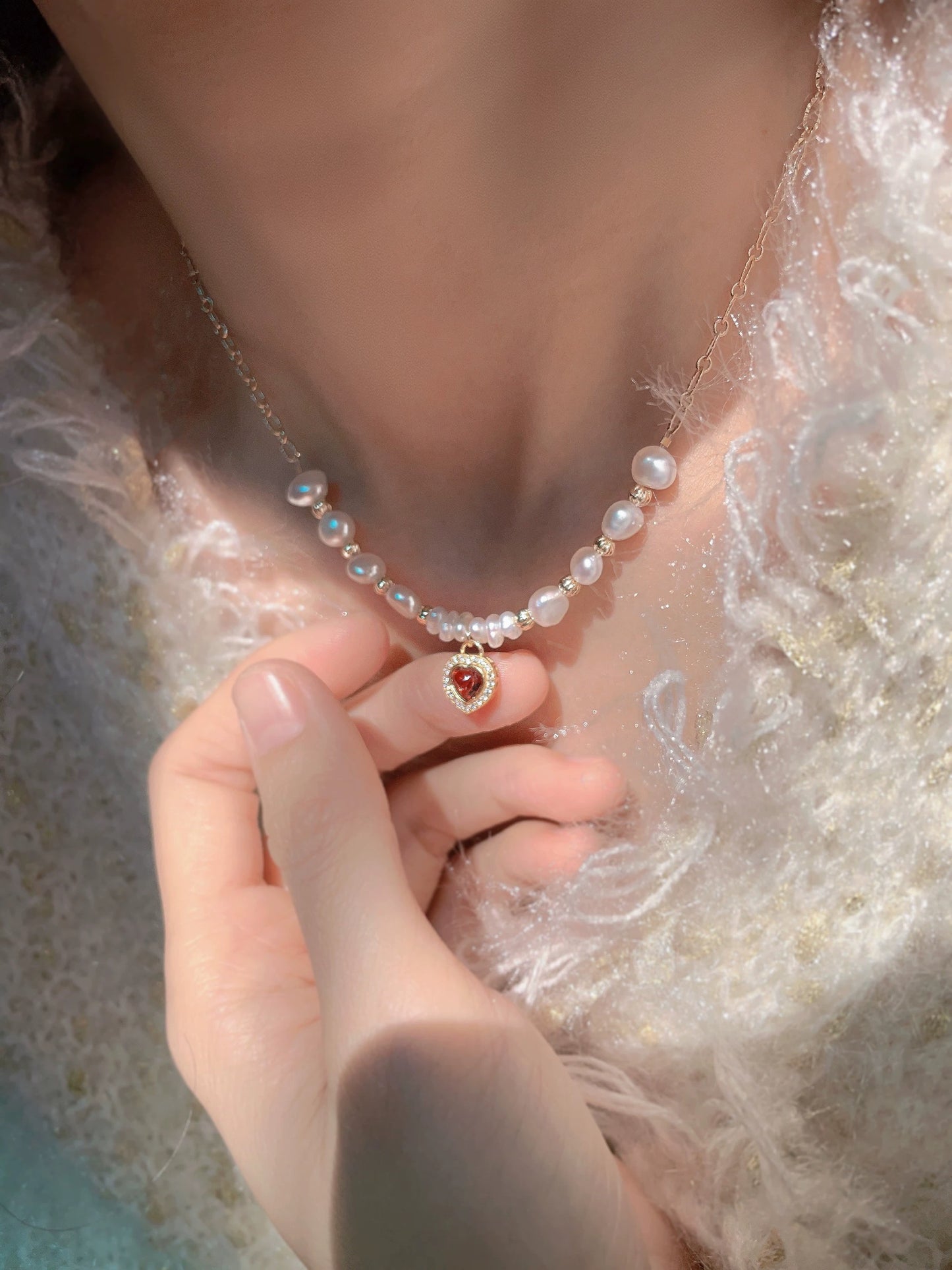 COLLIER COEUR ECHOING