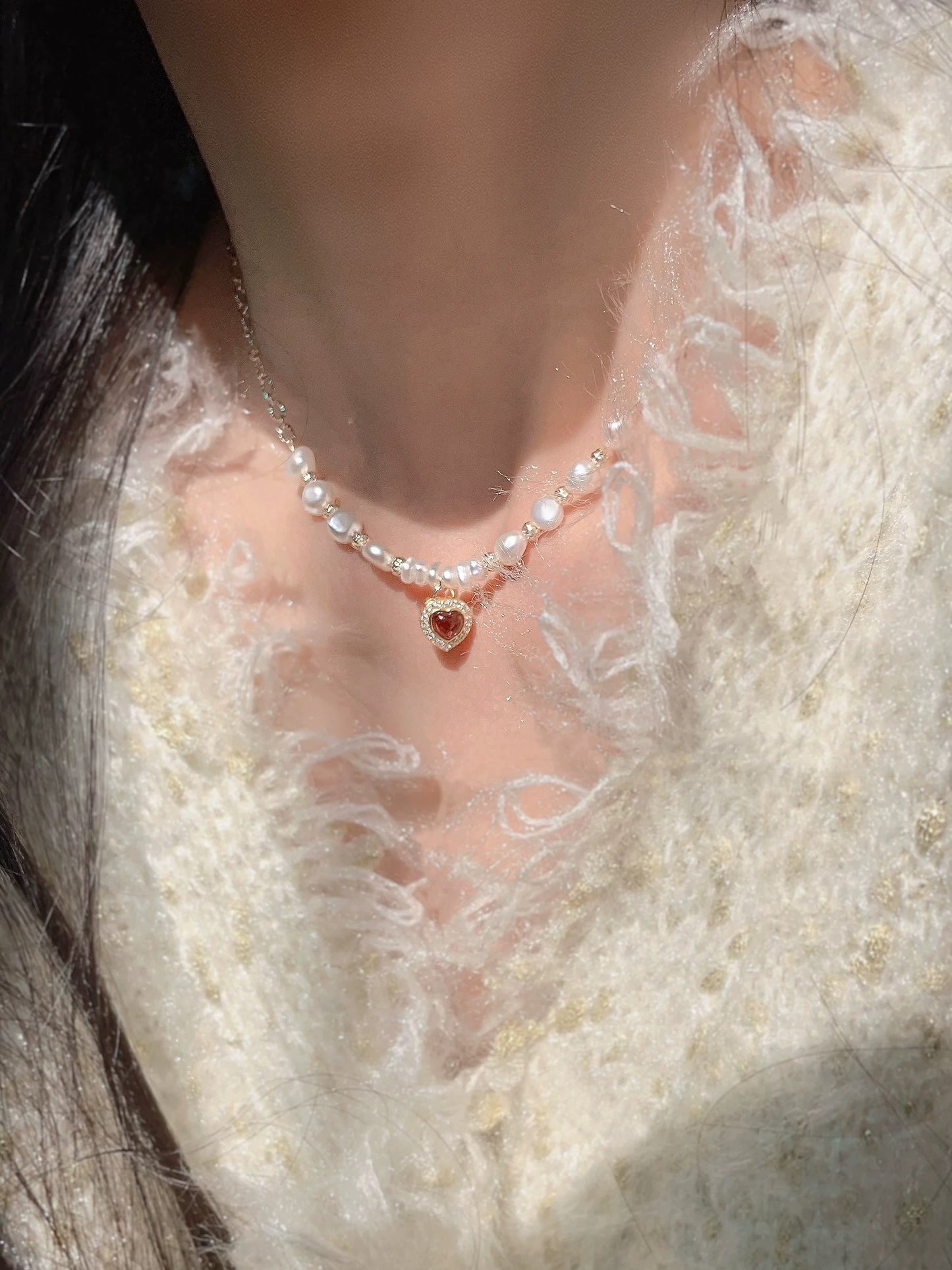 COLLIER COEUR ECHOING