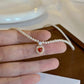 CORAL KISS NECKLACE