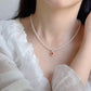 CORAL KISS NECKLACE