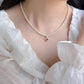 CORAL KISS NECKLACE