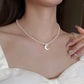 REFLECTED MOON NECKLACE