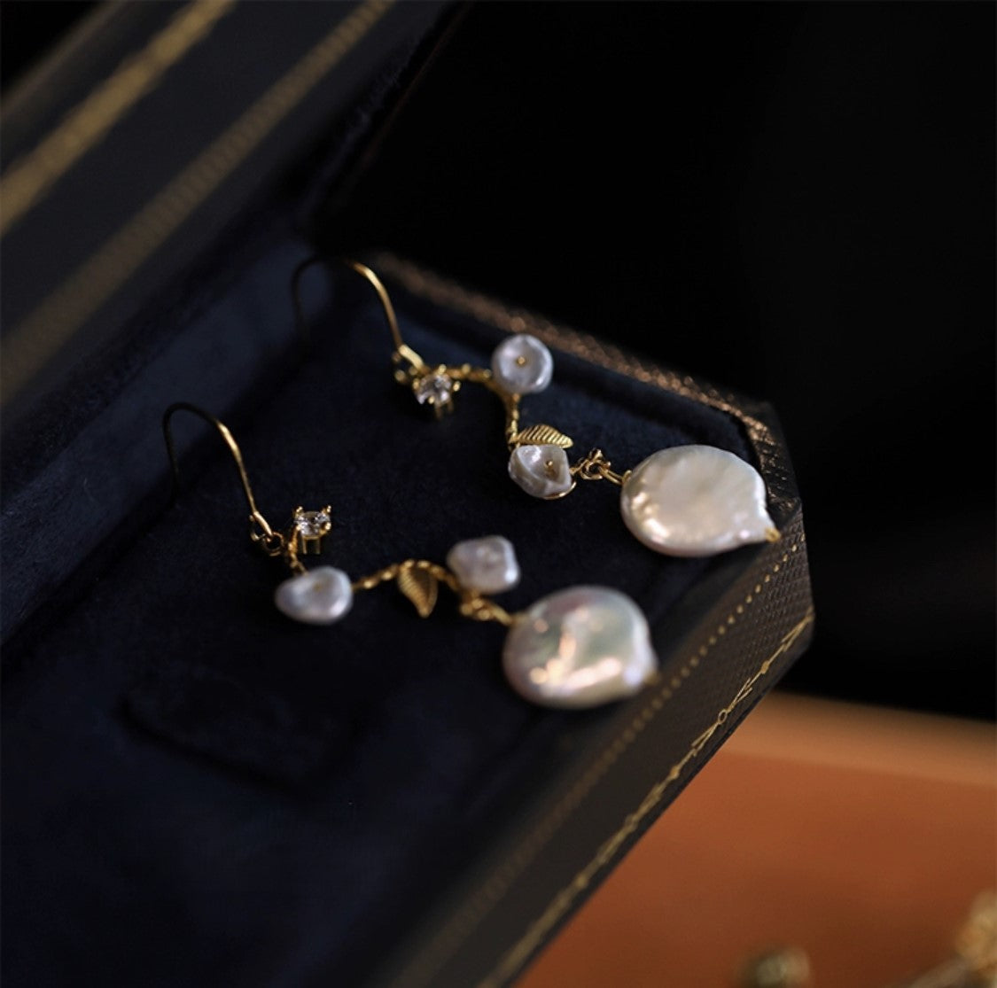 BOUCLE D'OREILLE SERAPHIQUE FLORE